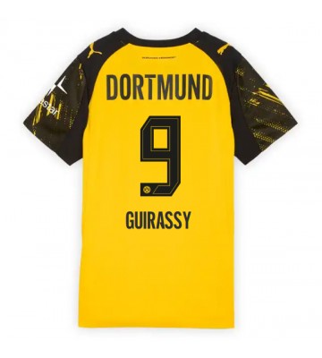Borussia Dortmund Serhou Guirassy #9 Hjemmebanetrøje Dame 2025-26 Kortærmet